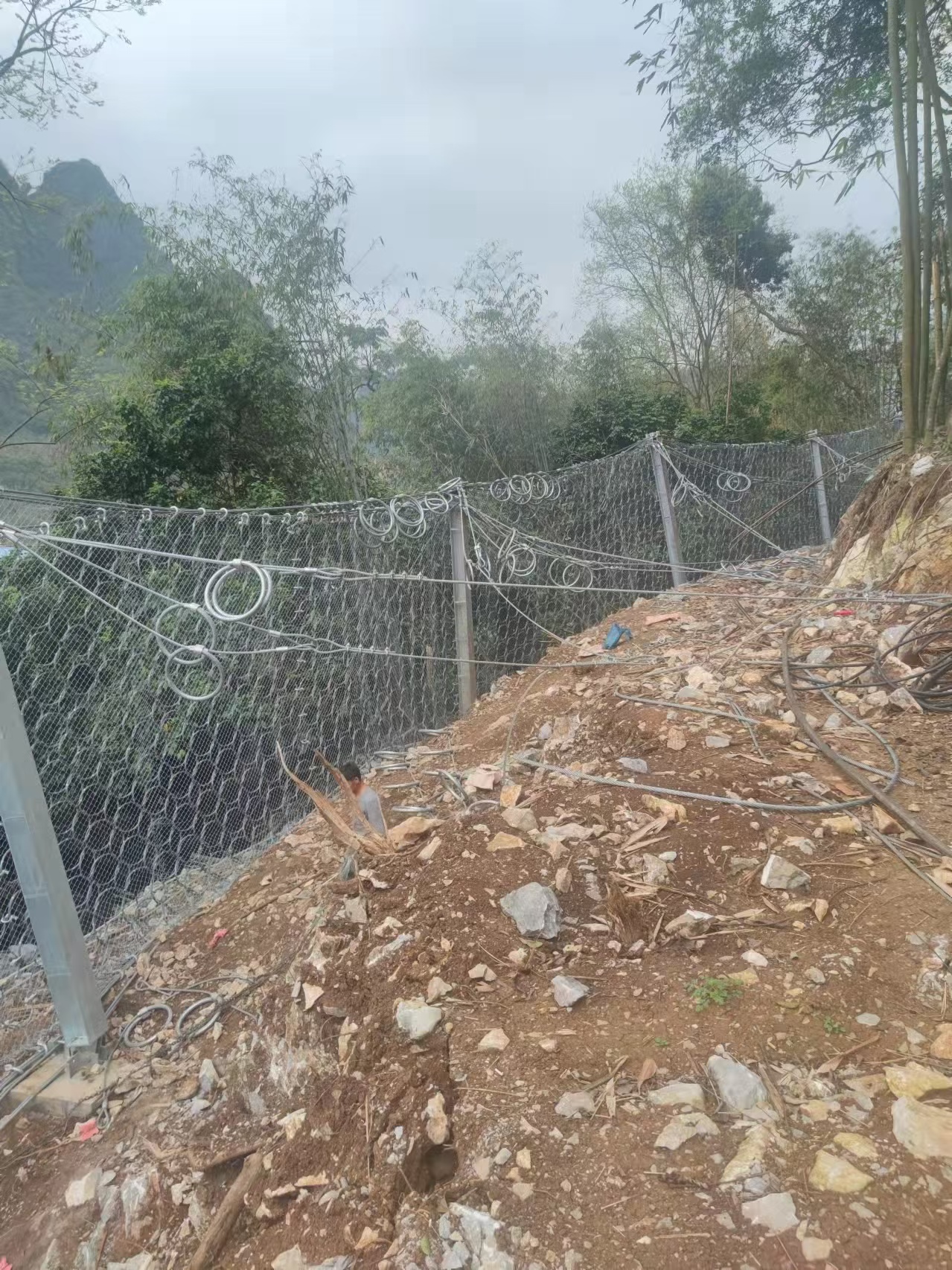 河池市大化瑶族自治县山体危岩治理工程